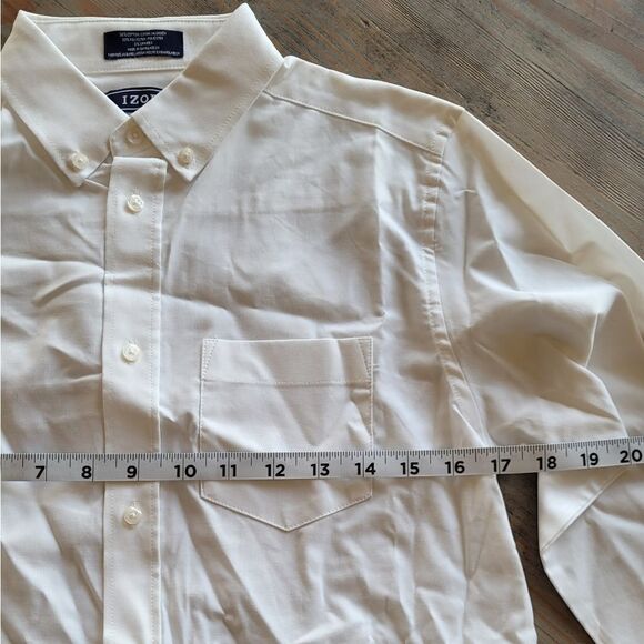 NWT Boys Large IZOD Stretch Oxford Shirt - Picture 7 of 9